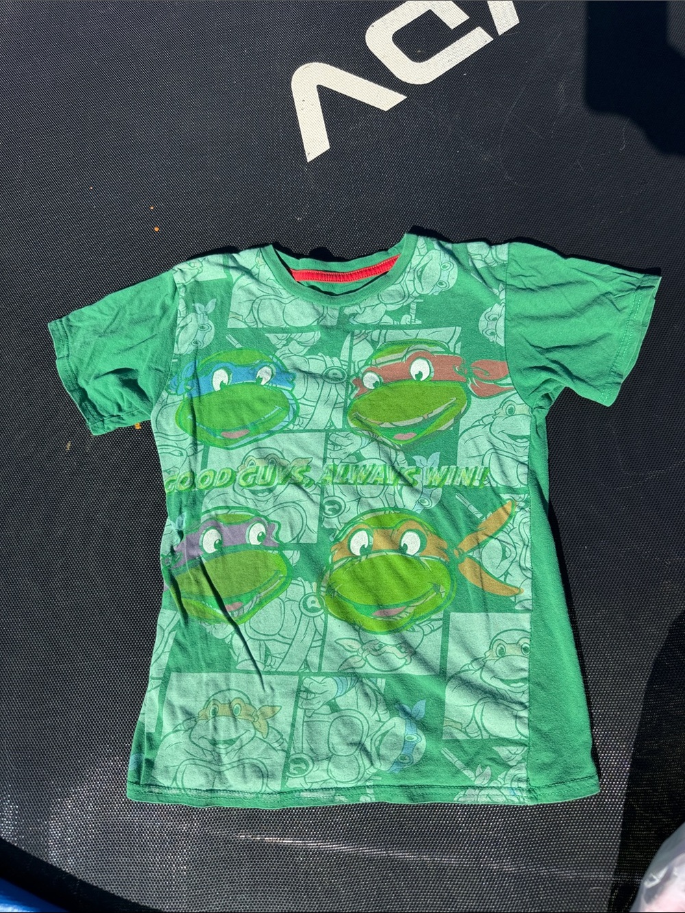 Teenage Mutant Ninja Turtles Green Short-Sleeve Kids Tee